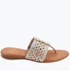 André Assous Nice Metallic Featherweights™ Sandals