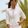 Aruba Diamond Days Embroidered Full-Zip Sweatshirt