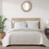 Bahama Fronds Reversible 3-Piece Full/Queen Quilt Set