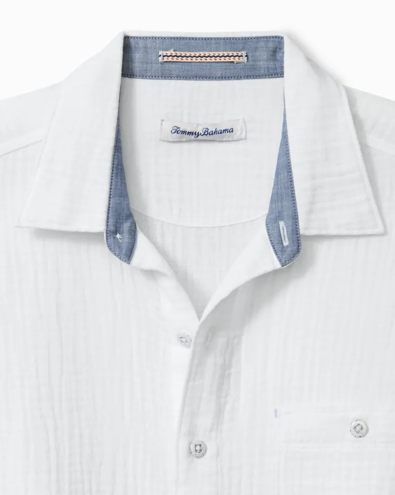 Beachside Cotton Cruiser Short-Sleeve Shirt