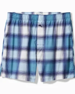 Big & Tall Woven Marlin Print Boxers