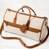 Capri Tan 2-in-1 Garment Duffel Bag