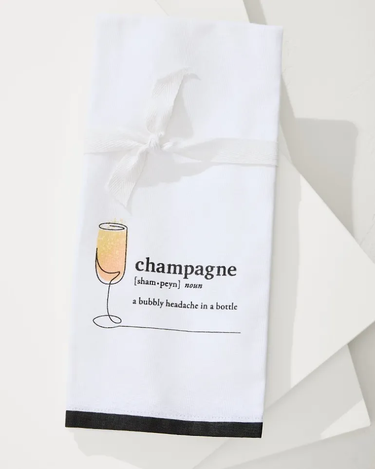 Champagne Bar Towel