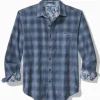 Coastline Cord Stretch Ombré Check Shirt