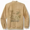 Collector's Series '24 Paradise Oasis Suede Bomber Jacket