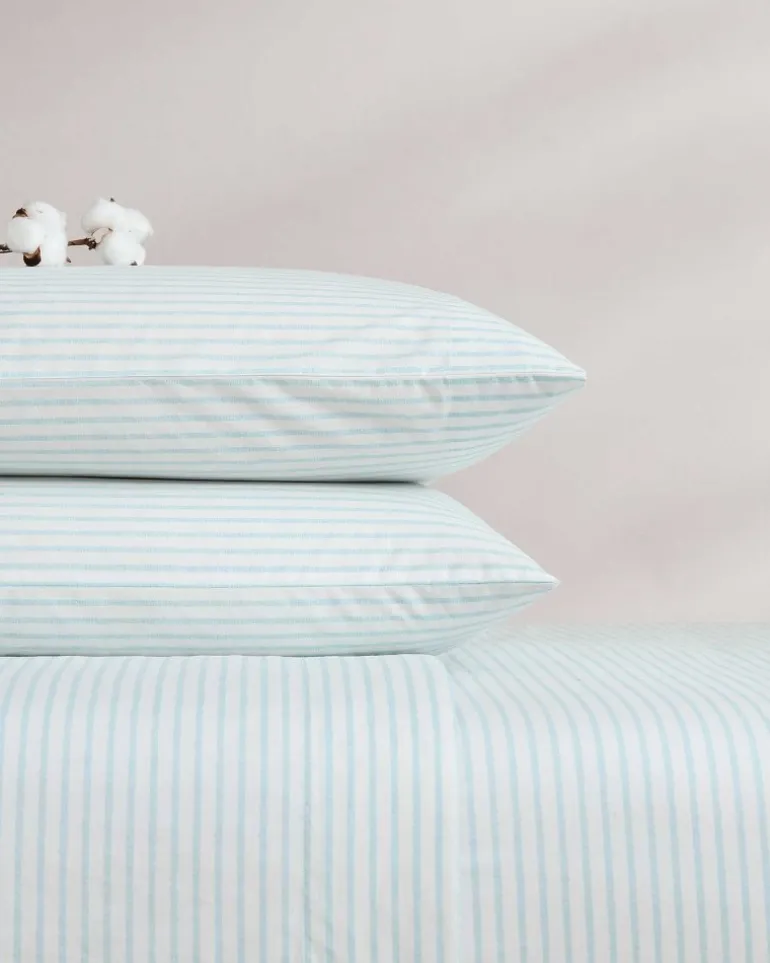 Cool Beach Stripe 4-Piece King Sheet Set