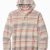Coral Coastline Baja Hoodie