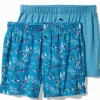 Cotton Knit Marlin Print Boxers — 2-Pack