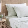 Crane Flower 4-Piece King Sheet Set