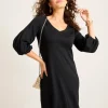 Darcy Balloon-Sleeve Dress