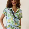 Disney Coastalina Postcard to Paradise Linen Camp Shirt
