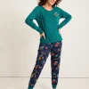 Disney Women's Long Sleeve & Pants Family Pajama Set