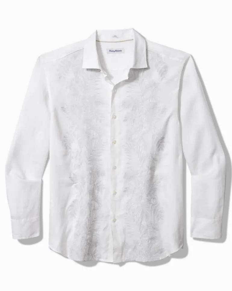 Down the Isle Long-Sleeve Linen Shirt