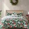 Festive Palms Reversible King 3-Piece Comforter Set