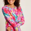 Fiesta Floral Pullover Rash Guard