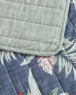Floral Enchantment Reversible 3-Piece King Quilt Set