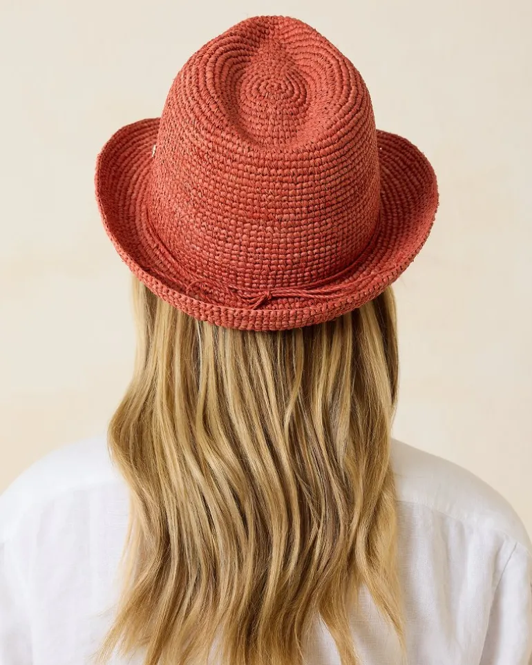 Gigi Crochet Raffia Hat