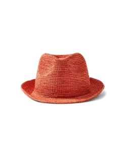 Gigi Crochet Raffia Hat
