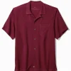 Hawaiian Herringbone Silk Camp Shirt