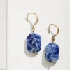 Indigo Shore Semi-Precious Stone Drop Earrings