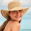 Isla Crochet Raffia Sun Hat