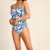 Island Cays Blooms High-Waist Bikini Bottoms