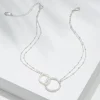 Island Essence Double Loop Bamboo Necklace