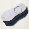 IslandZone® Heel Grip No-Show Socks - 3 Pack