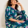 Jersey 3/4-Sleeve & Pants Pajama Set