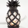 Large Glass Pineapple Votive Holder