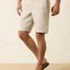 Latigo Beach Linen-Blend Flat-Front 10-Inch Shorts