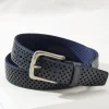 Leather Mesh Cushion Performance Belt