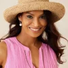 Maria Packable Raffia Upturn Hat