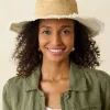 Melissa Lux Fringe Raffia Hat