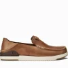 Men's OluKai® Kākaha Leather Slip-On Shoes