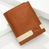 Nylon Inlay Trifold Wallet