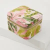 Palm Paradise Stow & Go Jewelry Travel Case