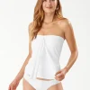 Pearl Sarong Wrap Bandini Top