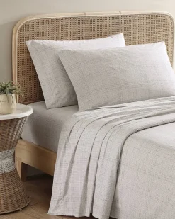 Raffia Linen Queen Sheet Set