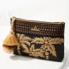 Raffia Palms Maci Wristlet