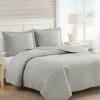 Raffia Solid 2-Piece Twin Quilt Set