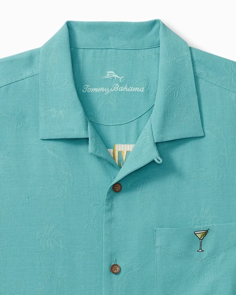 Retro Lounge Silk Camp Shirt