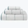 Ridley Blue 3-Piece Towel Set