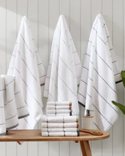 Ridley Blue 3-Piece Towel Set