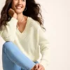 Salt Wash V-Neck Sweater