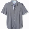 San Lucio Cali Blooms Happy Hour Stretch Knit Shirt