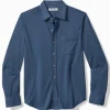San Lucio Studio Stripe Stretch Knit Shirt