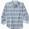 Sarasota Stretch Los Reyes Check IslandZone® Shirt