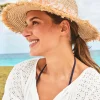 Seaside Continental Raffia Hat