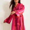 Short Satin Robe
